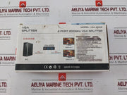 Vga Splitter Vga-2002 2-port 200Mhz Video Splitter With Ac/Dc Adaptor