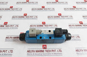 Vickers Dg4V 3 2N H M U1 D6 60 En38 Hydraulic Directional Control Valve Used