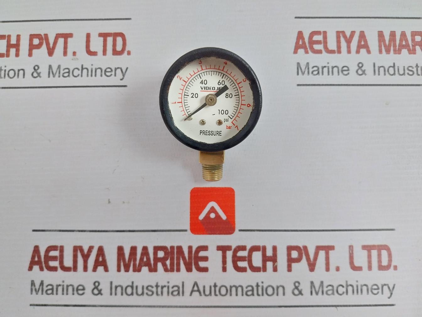 Pressure Gauge Videojet 0-100 Psi 0-7bar