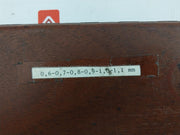 Viggo A.Kjaer 49991 Bearing Feelers Gauge Set 0 6-0 7-0 8-0 9-1 0-1 1Mm