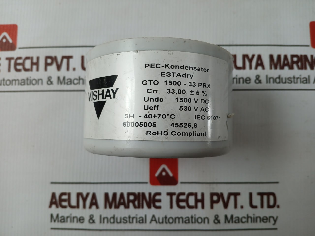 Vishay Gto 1500-33 Prx Pec-kondensator/Pec-capacitor Undc 1500 Vdc