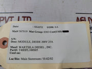 Vishay T40Hfl100S05 Rectifier Diode Module 200V 25A