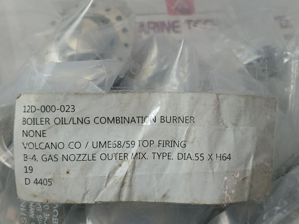 Volcano Boiler Oil/Lng Combination Burner 12D-000-023