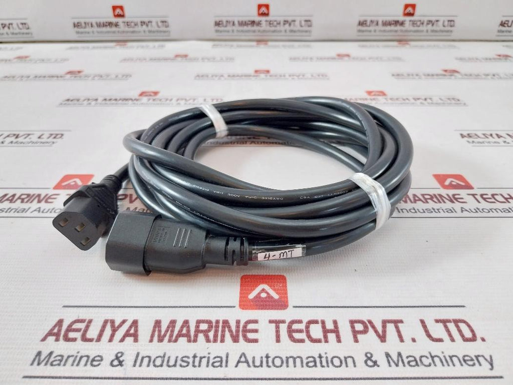 Volex V1625Bs Power Cable Cord E62405Sp 10A 250V- 3G1.5Mm2 Gtsa-3 4-mt ...