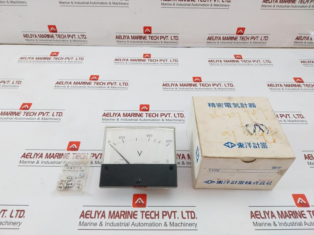 Volt Meter 0-600v By Toyokeiki Jq0508139 - 260 Gm