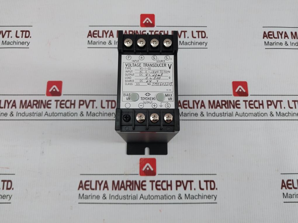 Voltage-Transducer-0-150vac-50-60hz-4-20ma-Brand-Toyo-Keiki-Vg-1-Sd-1