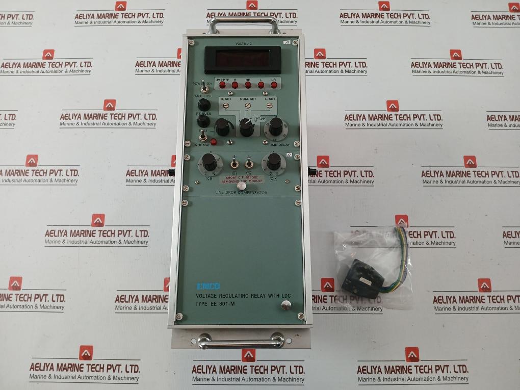 Voltage Regulating Relay With Ldc Ee 301-M By Emco Electronics 110v
