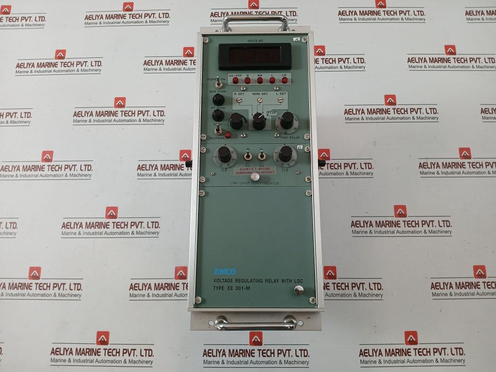 Voltage Regulating Relay With Ldc Ee 301-M By Emco Electronics 110v