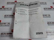 Volvo Penta 873686 Tachometer Hour Meter Kit 12-24V