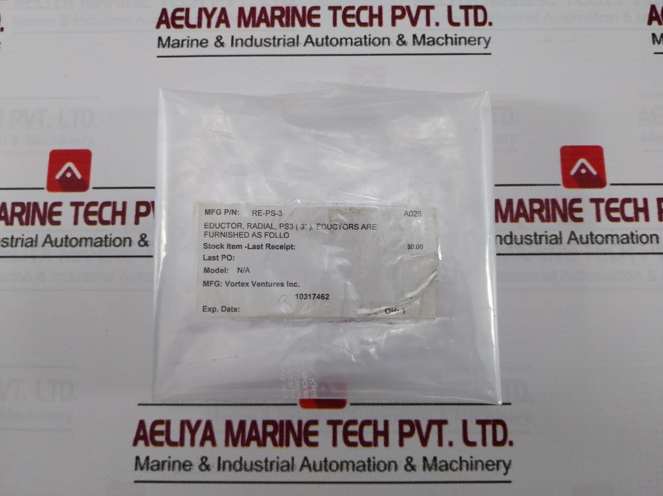 Vortex Ventures Ps-us-3-m4 Radial Eductor 10317462