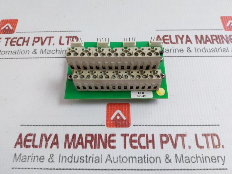 Vp-1104 Terminal Block Circuit Board By Vingtor Marine In Used