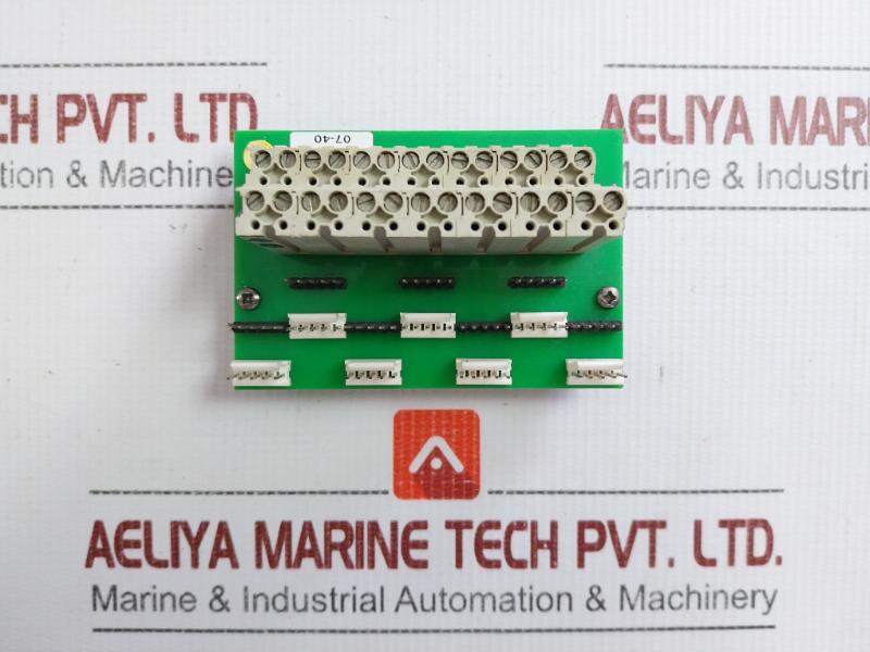 Vp-1104 Terminal Block Circuit Board By Vingtor Marine In Used