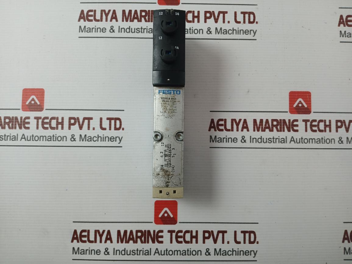 Vsva-B-B52-Zd-A1-1t1l 24vdc Ip65 Festo Pneumatic Solenoid Valve