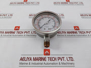 Waaree 2910-p6-10 Vacuum Pressure Gauge 0-150 Psi