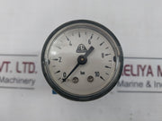Wabco 3526010500 Directional Control Valve W/ Pressure Gauge 0 To 10 Bar