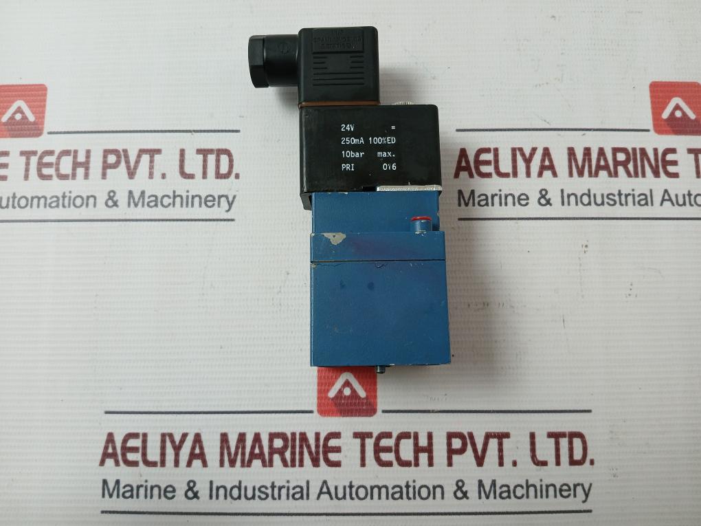 Wabco 3722260220 Pneumatic Directional Valve 24V 250Ma 100%Ed 10Bar