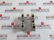 Lot of 6X Wago 285 Terminal Block 800V 35MM