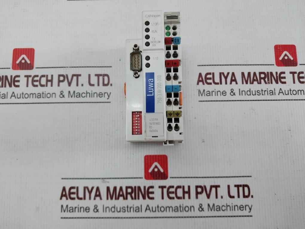 Wago 750-338/200-000 Fieldbus Coupler 24V Dc