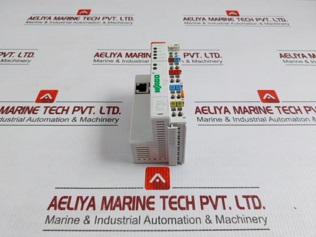 Wago Ethernet Fieldbus Controller 24v Dc 750-342