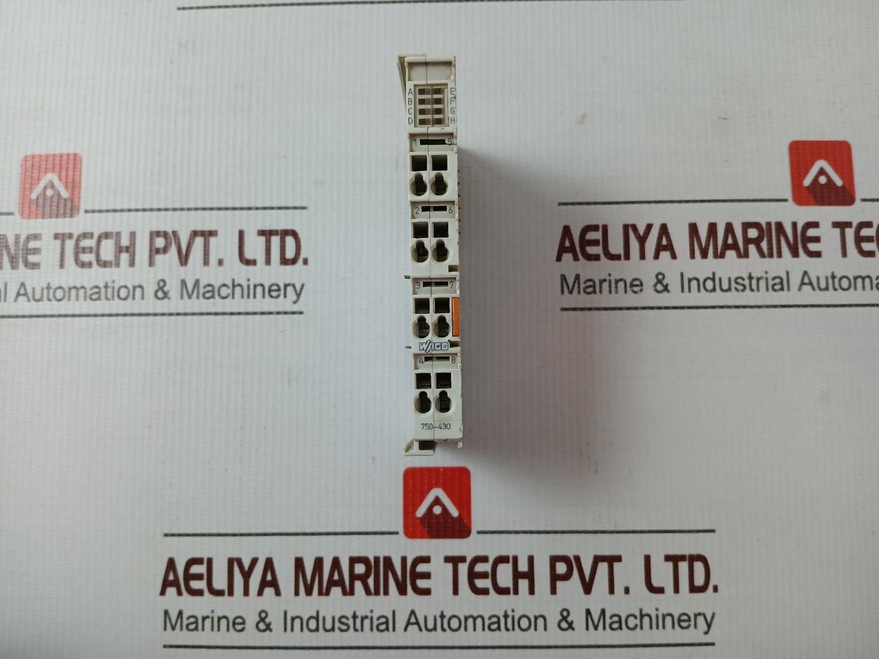 Wago 750-430 Digital Input Module 25820 0.08-2,5Mm2