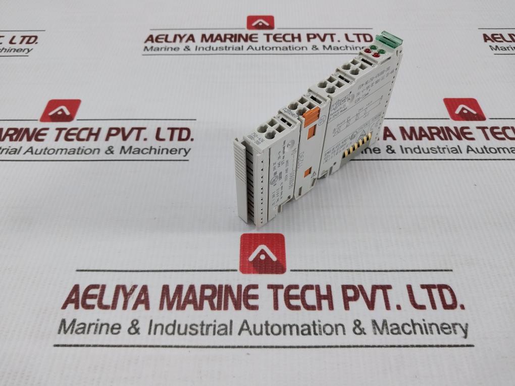 Wago Analog Input Module 24vdc 55c Part No. 750-476/000-200