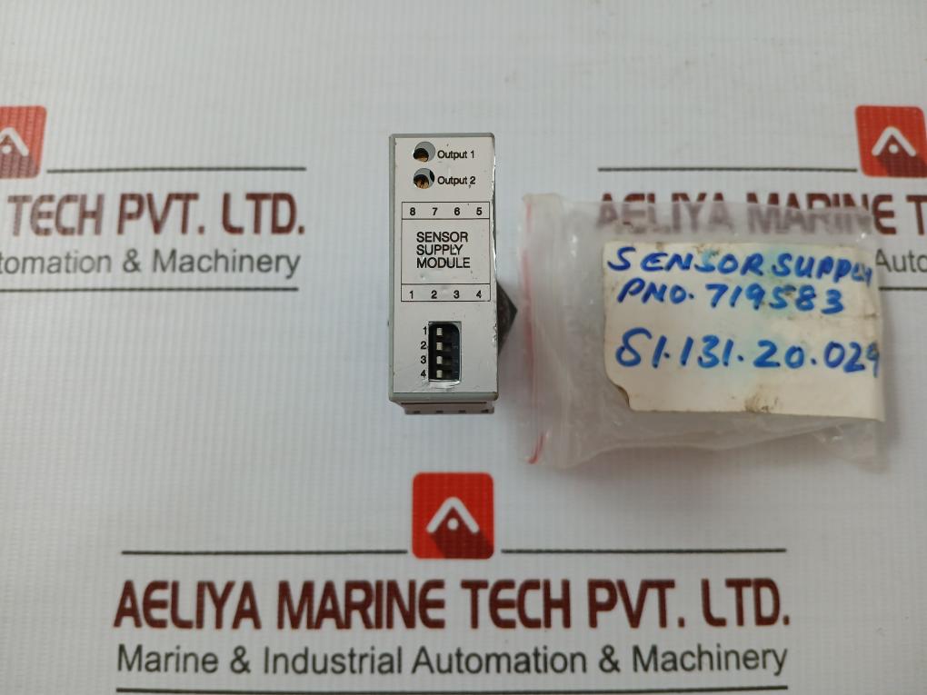Wago Sensor Supply Moudle +24v 286 In Used