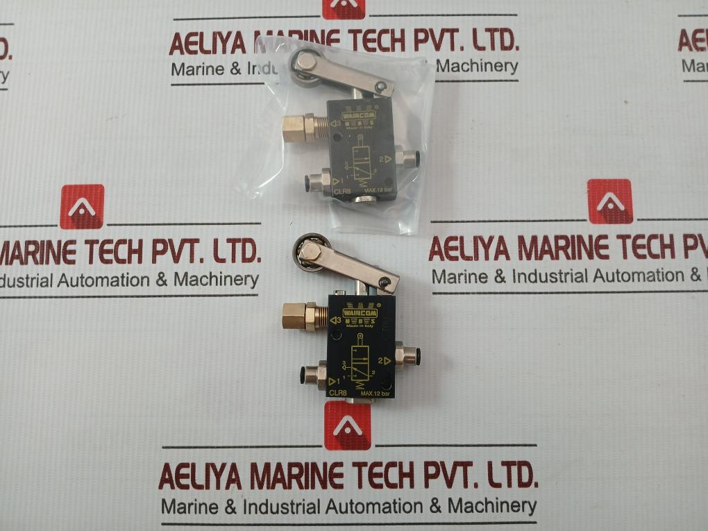 Waircom Pneumatic Mechanical Valve 0-12 Bar Clr8