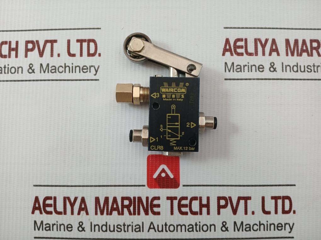 Waircom Pneumatic Mechanical Valve 0-12 Bar Clr8