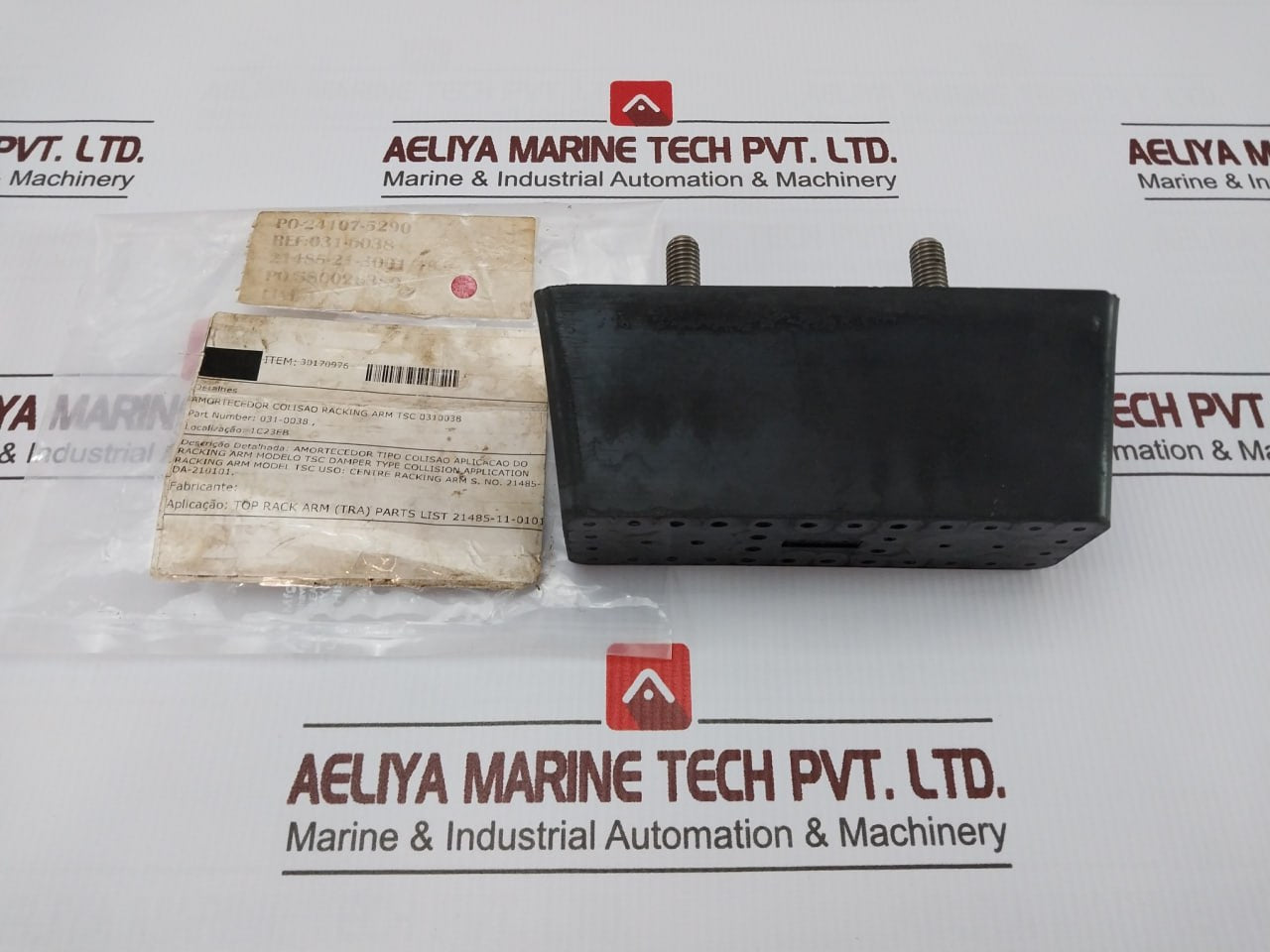 Wampfler 031-0038 Damper For Top Rack Arm (Tra)