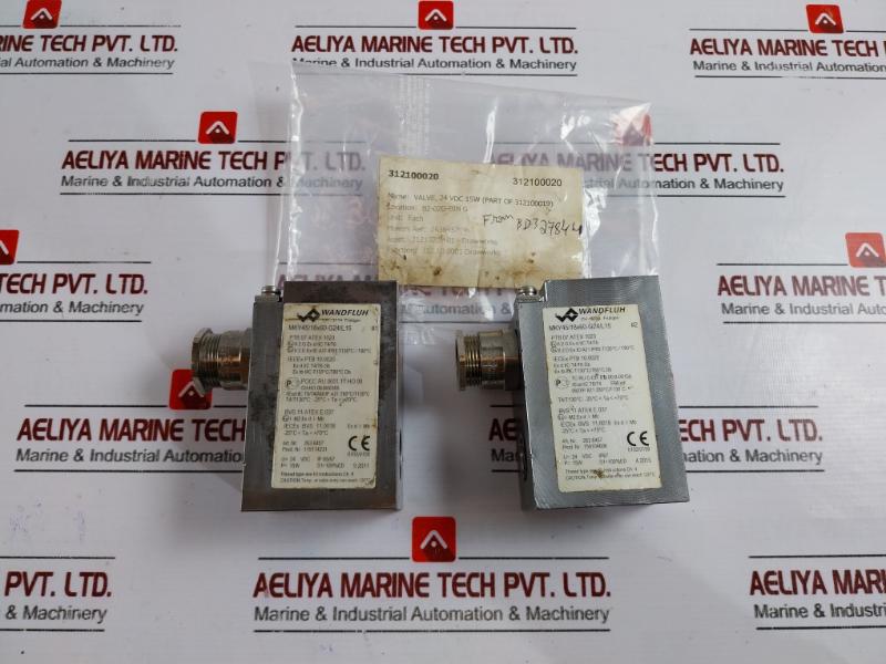 Wandfluh Mky45/18X60-g24/L15 Solenoid Valve 24Vdc 15W Ip65