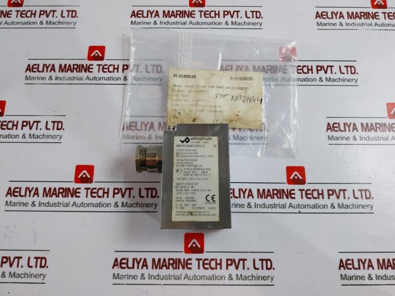 Wandfluh Mky45/18X60-g24/L15 Solenoid Valve 24Vdc 15W Ip65