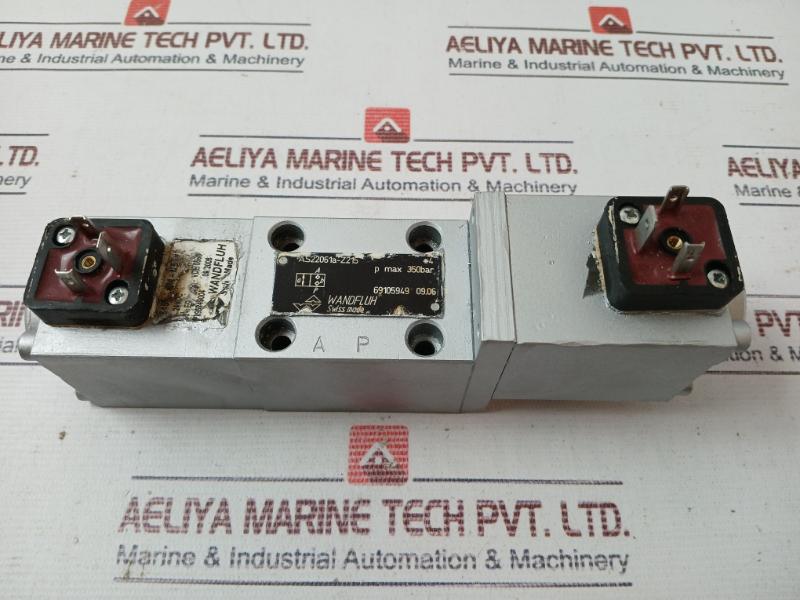 Wandfluh Sis45V-g24-m64 Solenoid Valve 24Vdc 350Bar 69105949