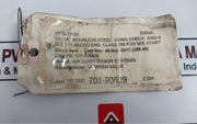 Warren Sw-ch Stainless Steel Swing Check Valve 4 Bolt Flanged End Dn 25