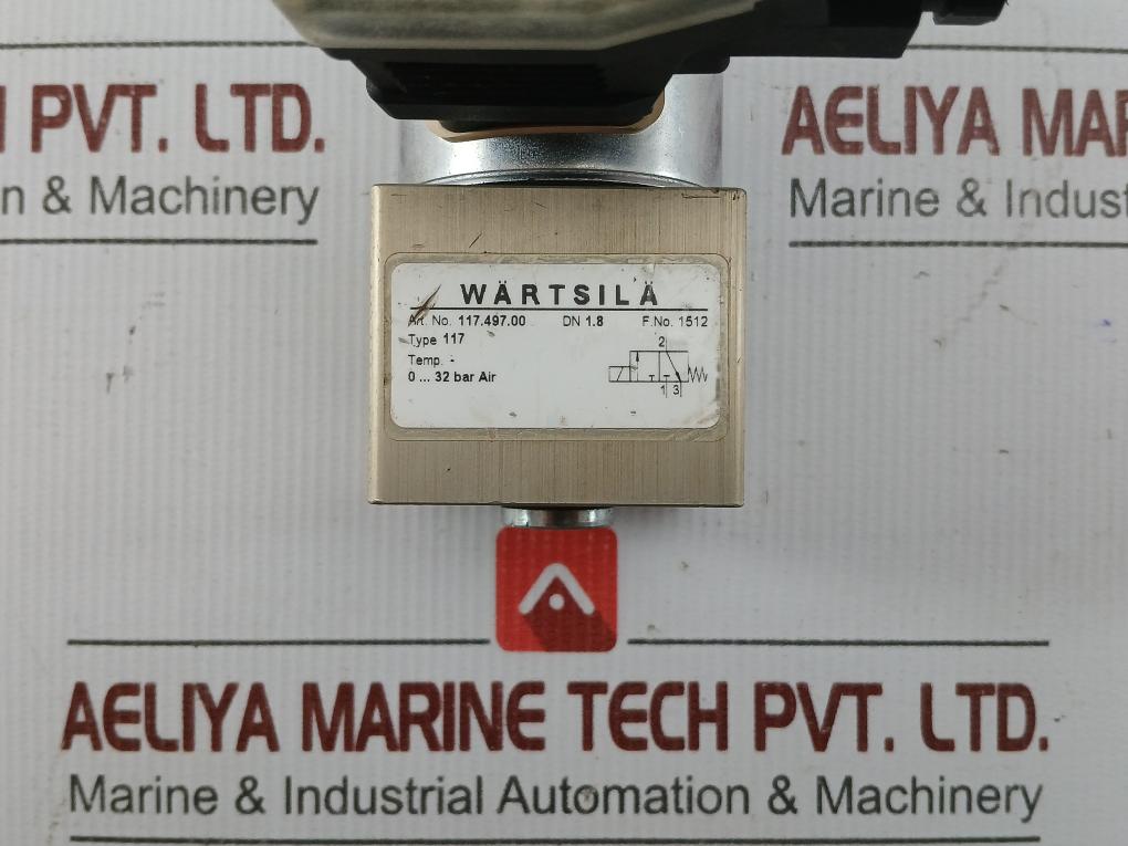 Wartsila 118.100.024n Solenoid Valve Ip54 24v Dc