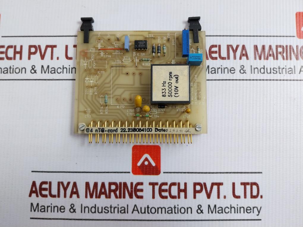 Wartsila C4 Ntc Circuit Card Rev-1 Part No.3v72h126