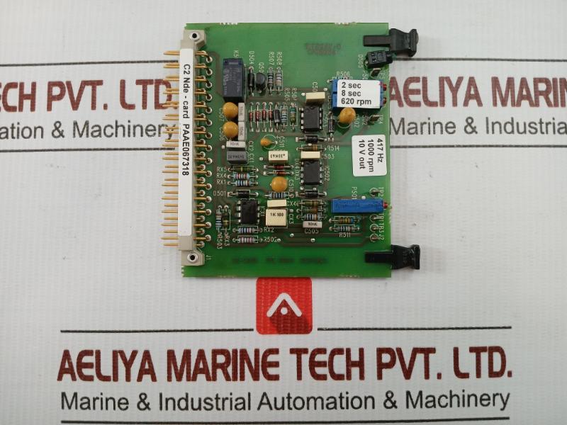 Wartsila Ppl 81804 Nde Card Speed Monitoring Module 417 Hz