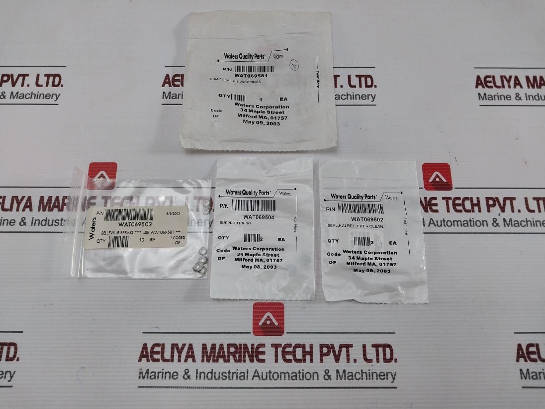 Wat069581 Pump Seal Kit W/Spring Waters - 50 Gm