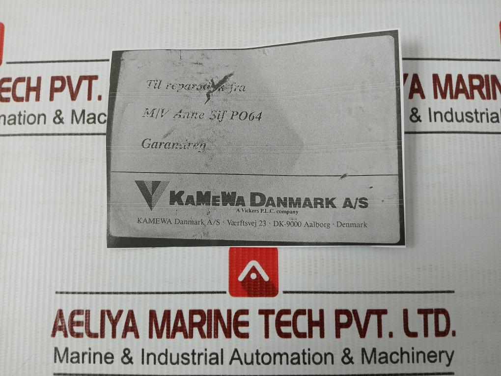 Kamewa Water Jet Control Unit 24Vdc 10A By Kamewa