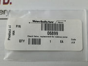 Waters 06899 Check Valve For Replacement For Makeup Pump