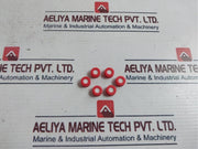 Waters 186002129 Red 9Mm Screw Cap With Bonded Ptfe/Silicone (1 Packet)