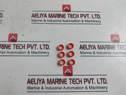 Waters 186002129 Red 9Mm Screw Cap With Bonded Ptfe/Silicone (1 Packet)