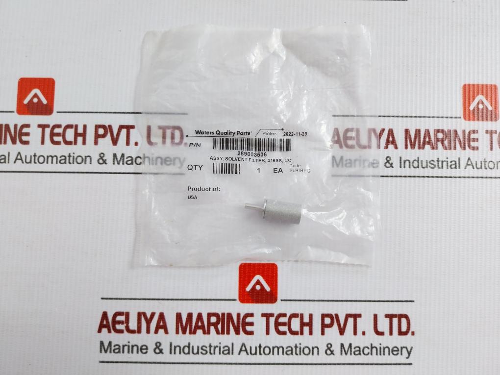 New Solvent Filter Waters 289003536
