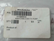 Waters 441000349 Assy Cable Ssv To Pump Rev: D