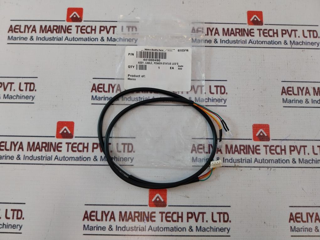 Waters 441000490 Power-status Led’s Cable Assy Rev: H New
