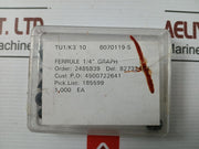 Waters 6070119-s Ferrule Graphite (1Box=10Pcs)