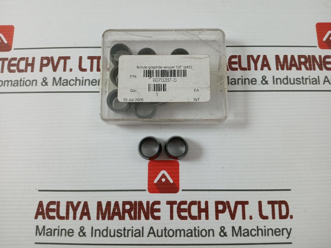 Waters 6070287-s Ferrule Graphite-vespel 1/2" (1Box=10Pcs)