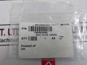 Waters 700002699 Inlet Filter V-detail 405004052