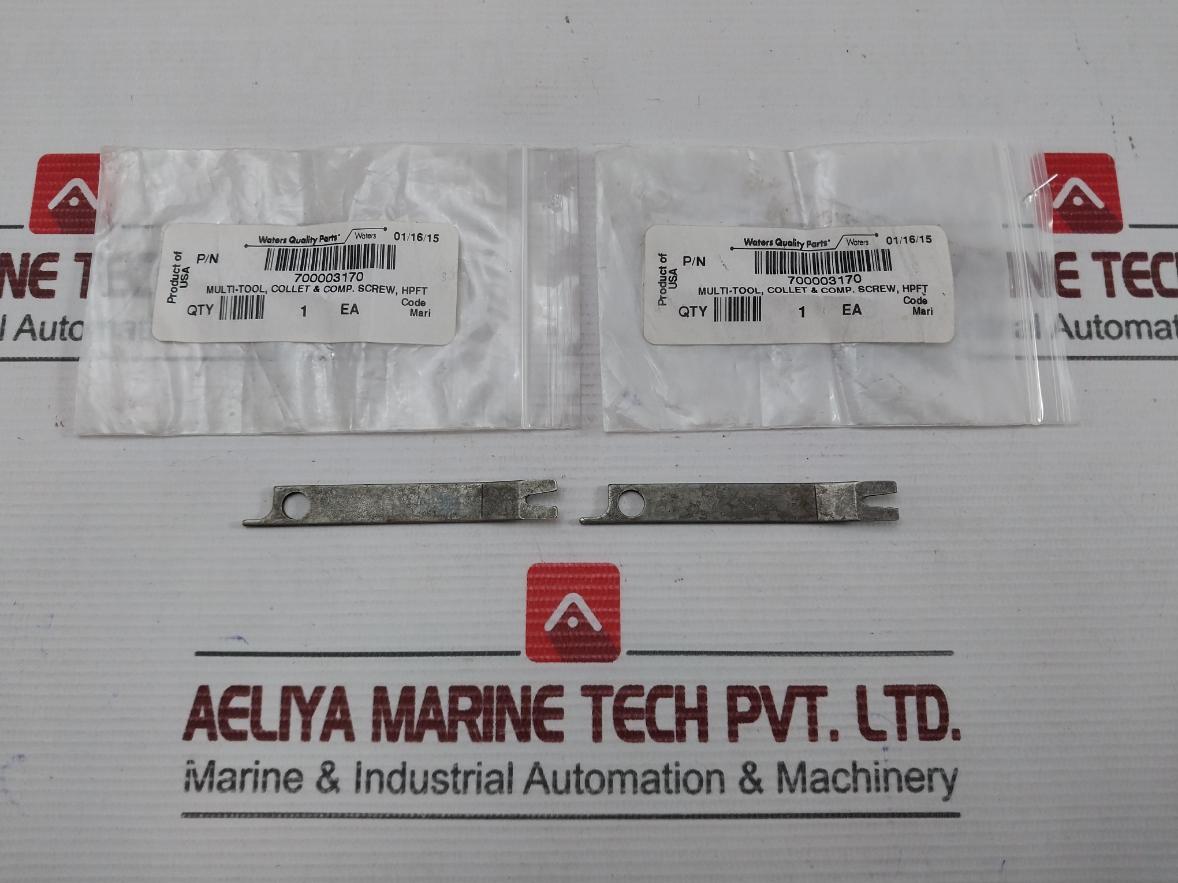 Lot Of 2x Collet And Comp Screw Multi-Tool Waters 700003170