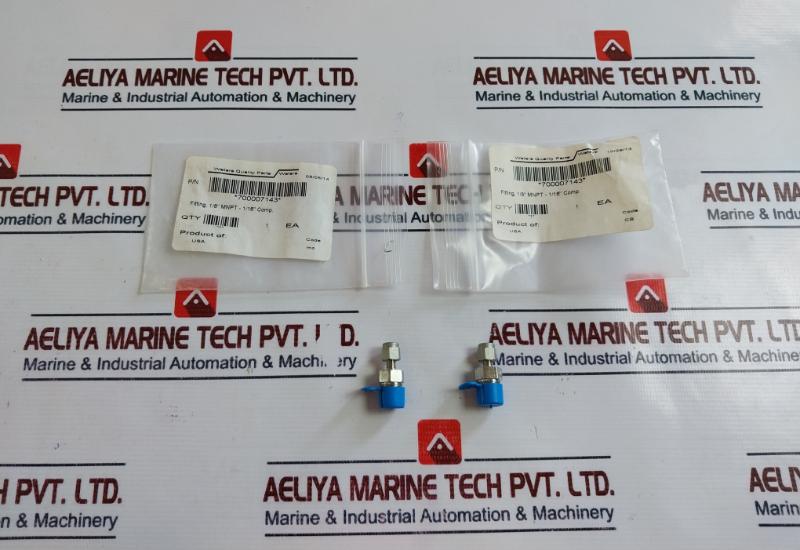 Waters 700007143 Fitting, 1/8â€ Mnpt- 1/16â€ Comp Connector