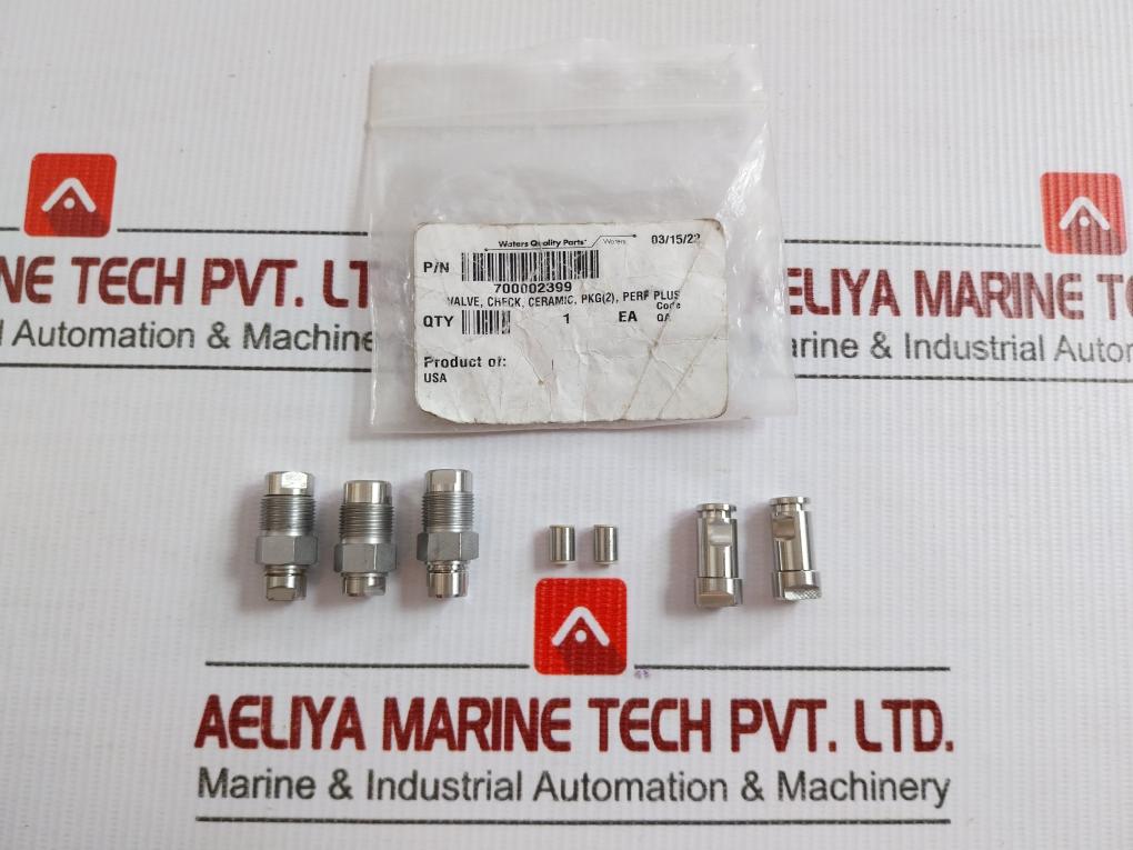 Waters Cartridge Check Valve System Kit